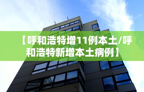 【呼和浩特增11例本土/呼和浩特新增本土病例】
